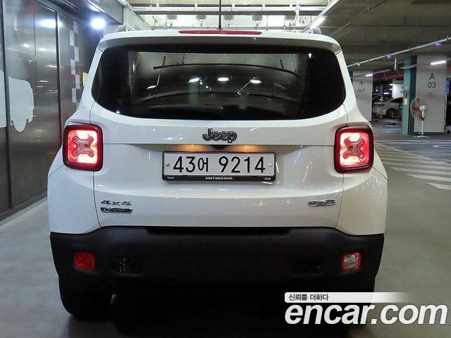 Jeep Renegade 2.0 Diesel Longitude AWD — пробег 101 284 км — фото 5 из 5
