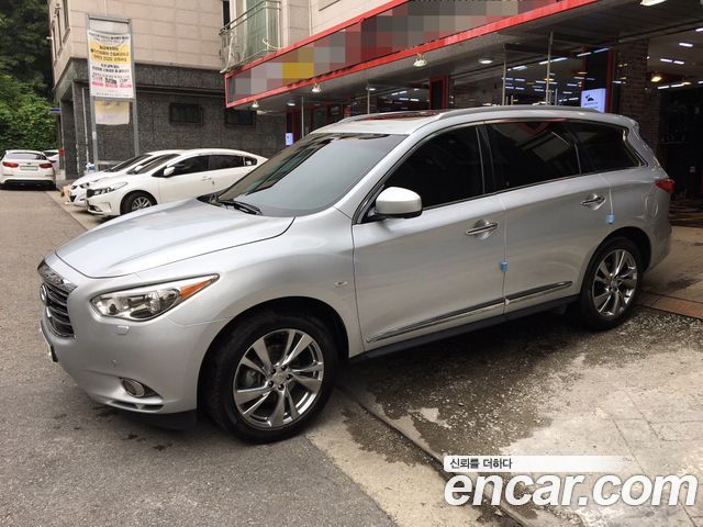 Infiniti JX из Кореи Encar