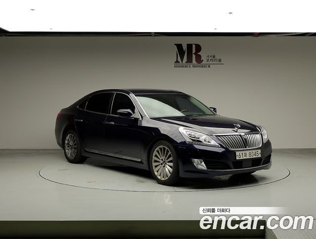 Hyundai Equus из Кореи Encar