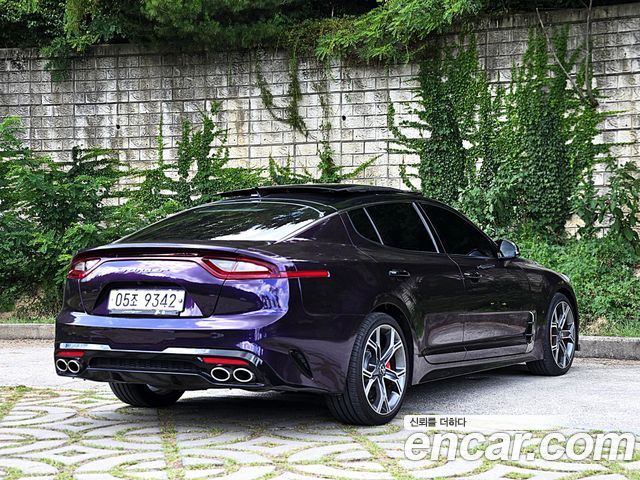 Kia Stinger из Кореи Encar