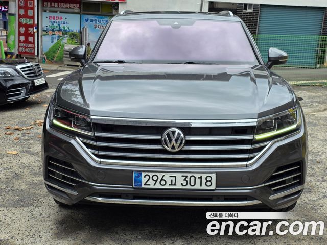 Volkswagen Touareg из Кореи Encar
