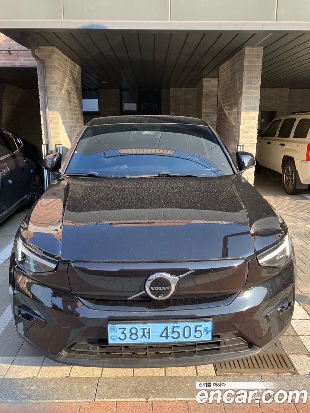 Volvo C40 из Кореи Encar