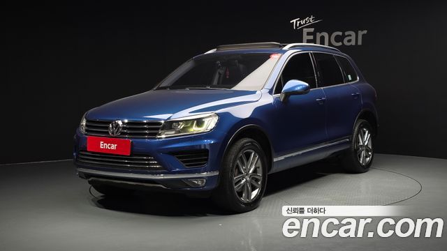 Volkswagen Touareg из Кореи Encar