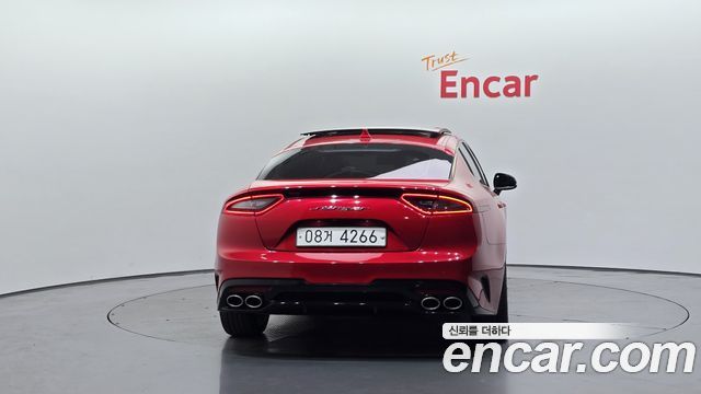 Kia Stinger из Кореи Encar