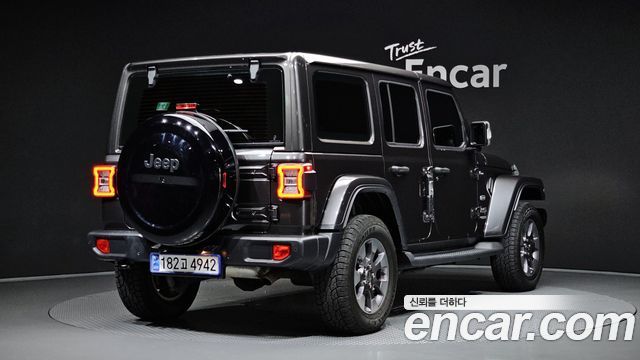 Jeep Wrangler из Кореи Encar