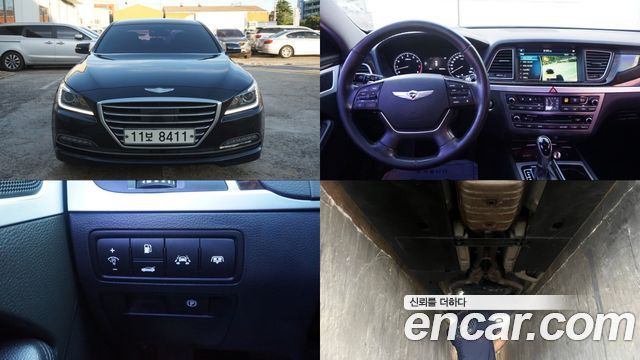Hyundai Genesis из Кореи Encar