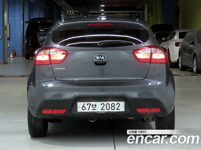 Kia pride из Кореи Encar