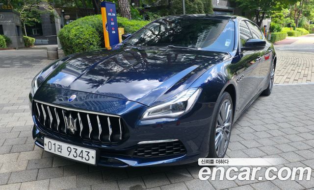Maserati Quattroporte из Кореи Encar