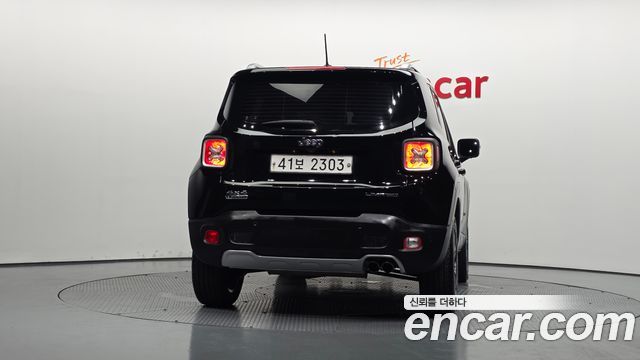 Jeep Renegade 2.0 Diesel Limited AWD — пробег 131 792 км — фото 4 из 5