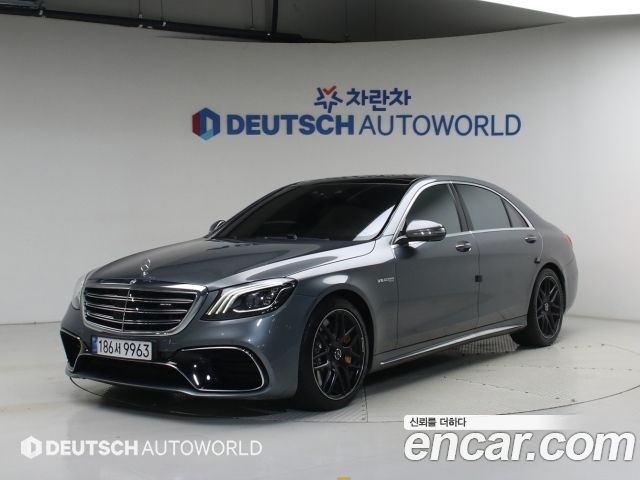 Mercedes-Benz S-Class S63 AMG 4MATIC+ — пробег 78 750 км — фото 1 из 5
