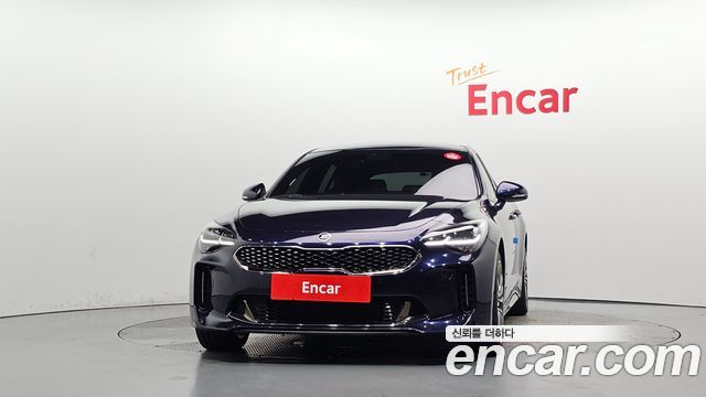 Kia Stinger из Кореи Encar