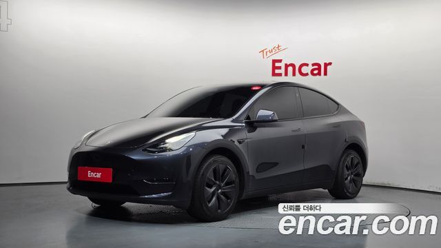 Tesla Model Y Long Range AWD — пробег 32 418 км — фото 1 из 5