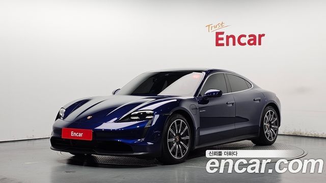 Porsche Taycan из Кореи Encar