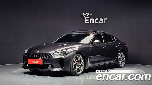Kia Stinger из Кореи Encar