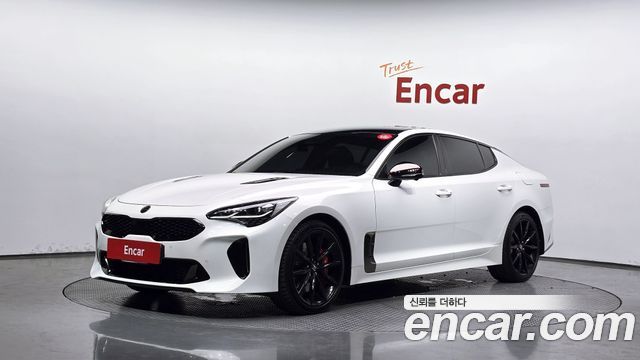 Kia Stinger из Кореи Encar