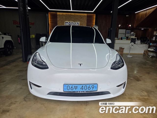 Tesla Model Y из Кореи Encar