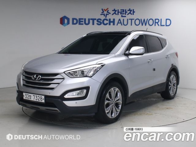 Hyundai Santafe Diesel(e-VGT) 2.2 4WD Exclusive — пробег 93 583 км — фото 2 из 5