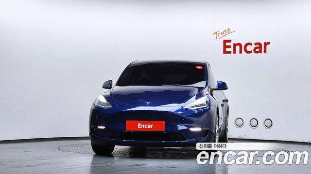Tesla Model Y из Кореи Encar