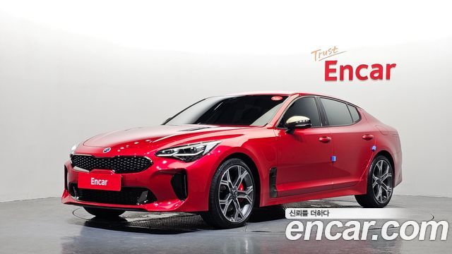 Kia Stinger из Кореи Encar