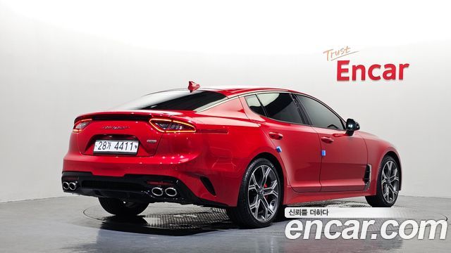 Kia Stinger из Кореи Encar