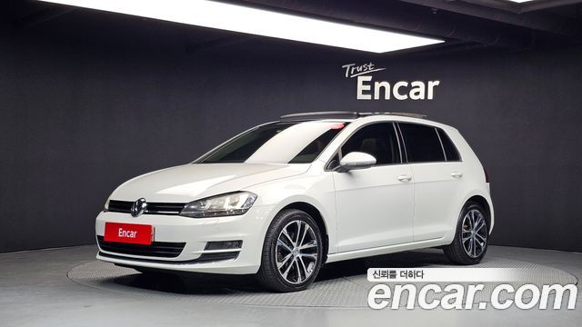 Volkswagen Golf из Кореи Encar