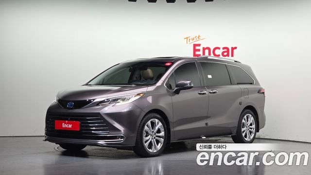 Toyota Sienna из Кореи Encar