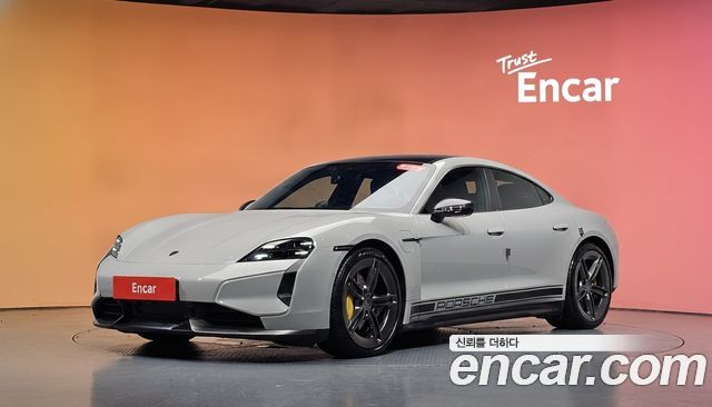 Porsche Taycan из Кореи Encar