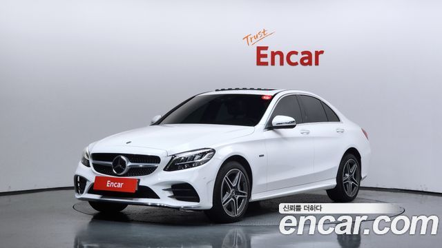 Mercedes-Benz C-Class C300e 4MATIC AMG Line — пробег 36 977 км — фото 1 из 5