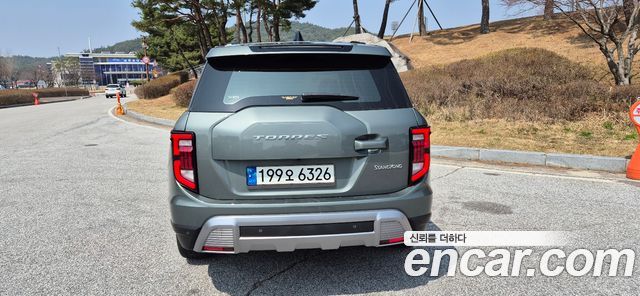 Ssangyong Torres из Кореи Encar