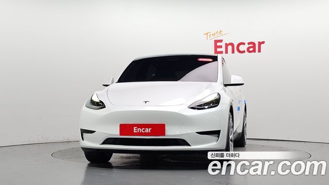 Tesla Model Y из Кореи Encar