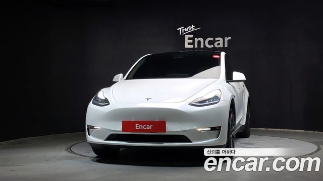 Tesla Model Y из Кореи Encar