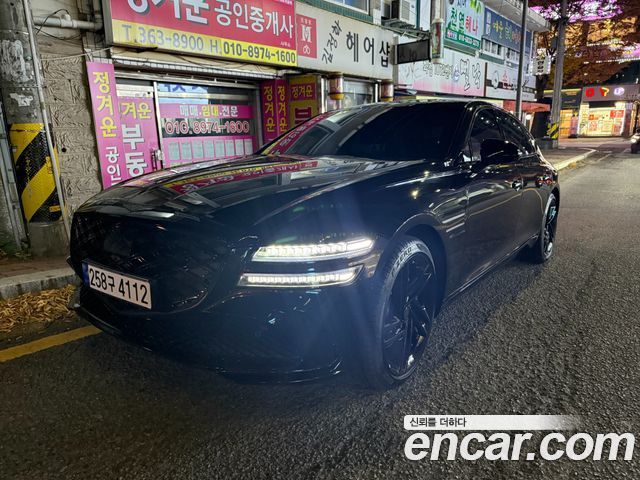 Genesis G80 Gasoline 2.5 Turbo AWD Black — пробег 18 000 км — фото 2 из 5
