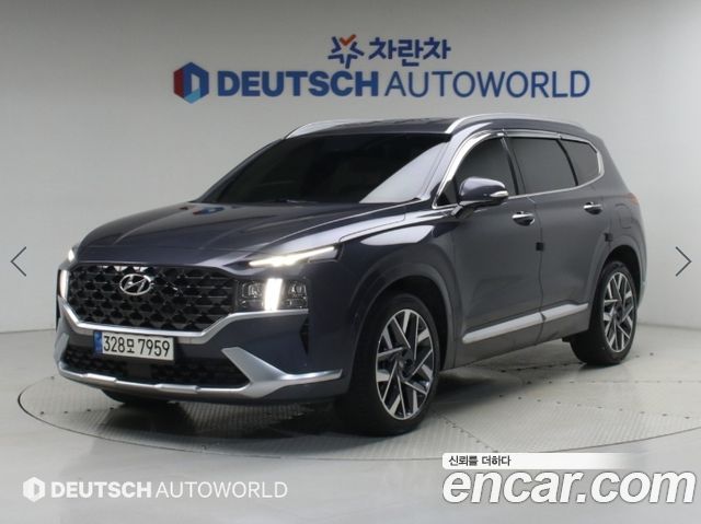 Hyundai Santafe Gasoline 2.5T 2WD Calligraphy — пробег 126 602 км — фото 1 из 5