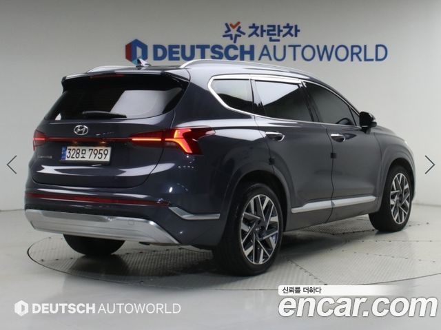 Hyundai Santafe Gasoline 2.5T 2WD Calligraphy — пробег 126 602 км — фото 2 из 5