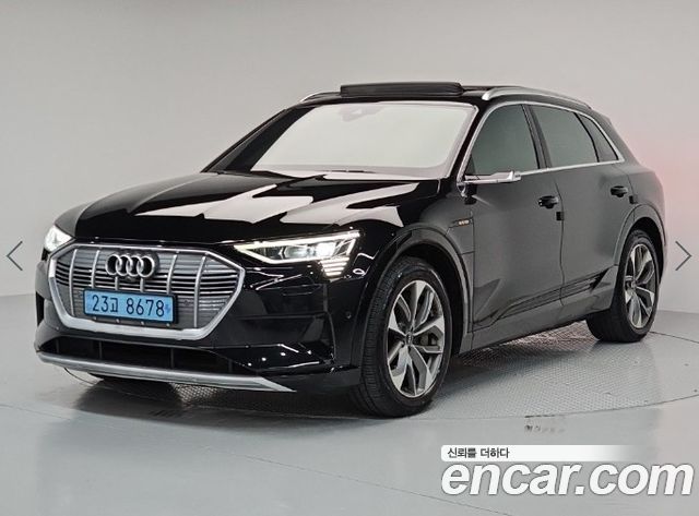 Audi e-tron из Кореи Encar