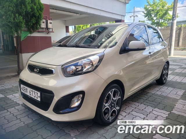 Kia morning Bi-fuel Smart Trendy — пробег 129 500 км — фото 1 из 5