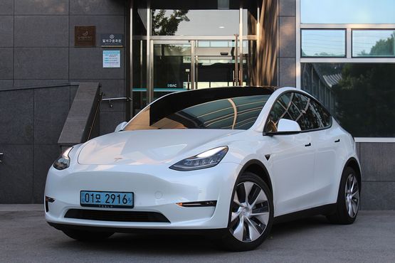 Tesla Model Y Premium Long Range AWD — пробег 149 800 км — фото 1 из 5