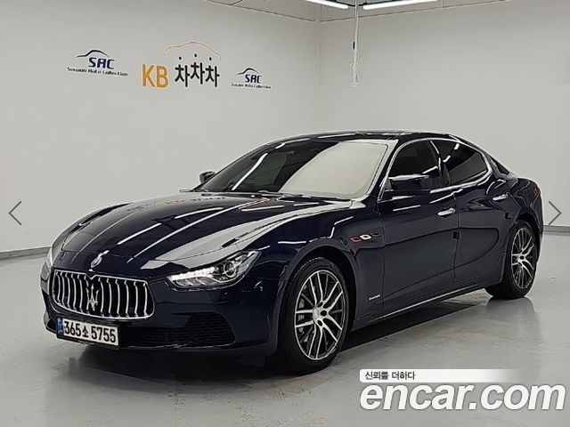 Maserati Ghibli из Кореи Encar