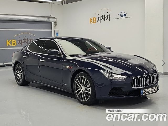 Maserati Ghibli из Кореи Encar