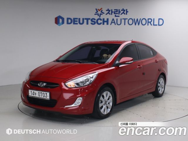 Hyundai Accent из Кореи Encar
