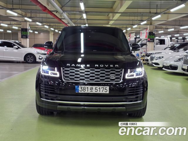 Land Rover Range Rover из Кореи Encar