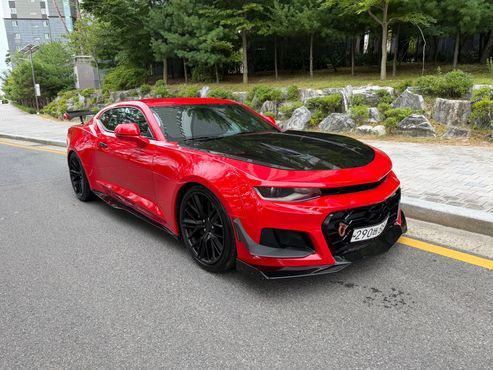 Chevrolet (Daewoo) Camaro SS 6.2 V8 Volcano Red — пробег 166 331 км — фото 5 из 5