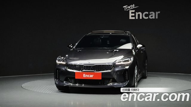 Kia Stinger из Кореи Encar