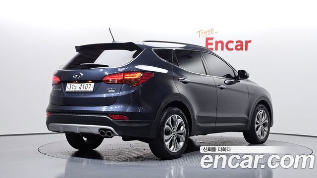 Hyundai Santafe Diesel(e-VGT) 2.0 4WD Premium — пробег 110 222 км — фото 2 из 5