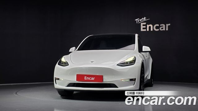 Tesla Model Y из Кореи Encar