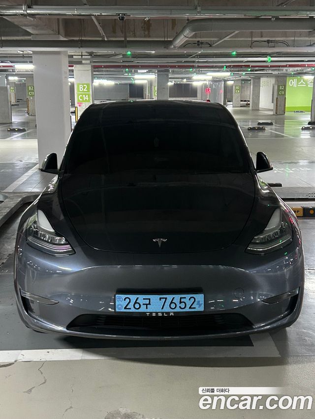 Tesla Model Y из Кореи Encar