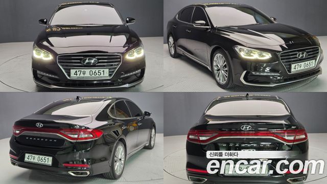 Hyundai Grandeur из Кореи Encar