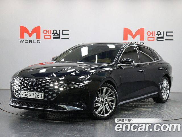 Hyundai Grandeur из Кореи Encar