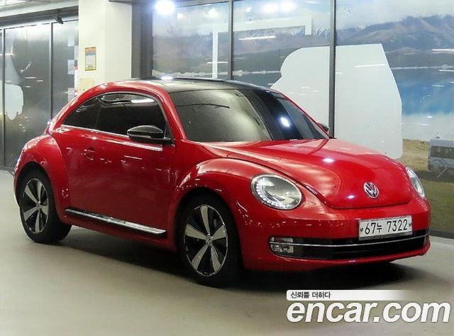 Volkswagen Beatle из Кореи Encar
