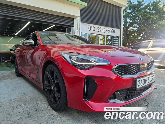 Kia Stinger из Кореи Encar